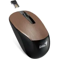 Genius NX-7015/Kancelářská/Optická/1 600 DPI/Bezdrátová USB/Hnědá