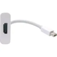 JJ Computer AVC 228 Video- / Audio-Adapter HDMI / DVI W bis Mini-DVI M 10 cm weiß (A 1644)