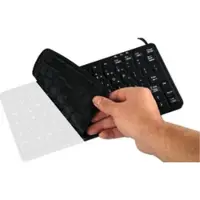 Contour Design Design Active Key AK-C8100-B, Volle Größe (100%), Kabelgebunden, USB, Membran Key Switch, QWERTZ, Schwarz