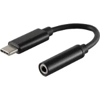 Shiverpeaks BS14-05021, Schwarz, USB C, 3.5mm, 0,13 m, Männlich, Weiblich