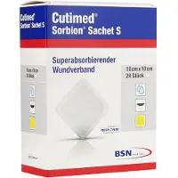 Cutimed Sorbion Sachet S Wundauflage 10x10 cm 24 St Pflaster