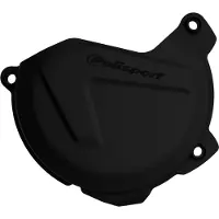 Polisport Off Road SP 1057484 POLISPORT Kupplungsdeckelschutz Schwarz KTM SX-F250/350 passend fuer HUSQVARNA FE 350 Schwarz &