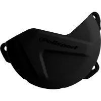 ItalyRacing Kupplungsdeckel Für Yamaha Yz 250F '14-'18 Wr 250F '15-'17 Schwarz
