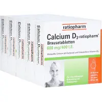 Ratiopharm Calcium D3-Brausetabletten 100 St