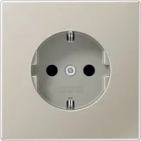 JUNG ES 1520 Steckdose edelstahl LS990/LS-Design