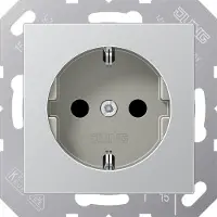 JUNG A 1520 AL Steckdose aluminium A500 A Creation
