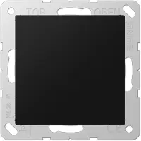 JUNG A 594-0 SWM Blindabdeckung graphitschwarz/matt Serie A550