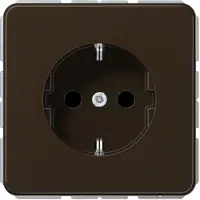 JUNG Steckdose 1f br glz CD UP m.BS IP20 ZP CD1520BFKIBR