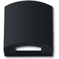 ABB 4011395127216, Schwarz, Kunststoff, konventionell, , Matte, 1 Stück(e)
