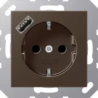 JUNG A1520-18AMO m.USB Typ A Steckdose SCHUKO
