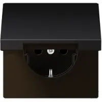 JUNG AL 1520 KL D - Typ F - Schwarz - Aluminium - IP44 - Universal - 250 V
