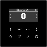JUNG Smart Radio DABLSBTSW DAB+ m. Bluetooth