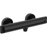 Deante Design Duscharmatur, thermostatisch schwarz