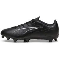 Puma Fußballschuh "ULTRA 5 PLAY FG/AG", Damen, Gr. 46,5, schwarz-weiß (schwarz, weiß), Synthetik, Schuhe Fußballschuh, für Rasen- und Kunstrasenplätze