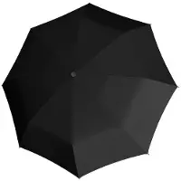 Doppler Stockschirm Golf Fiberglas schwarz - 103