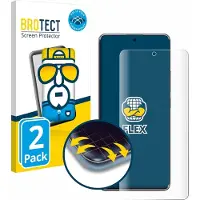 BROTECT Fullscreen Schutzfolie Displayschutz Folie Klar Transparent