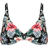 LASCANA Bikini Oberteil in schwarz, Größe 44 / D