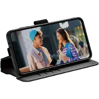 CARE by PanzerGlass Samsung Galaxy A26 Hülle - Kunstleder - - Klapphülle - Schwarz