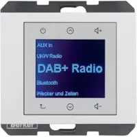 Berker 29847009 Radio Touch UP DAB+ K.x polarweiss glänzend