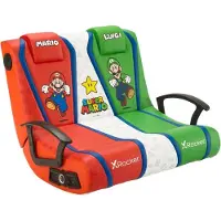 X Rocker - Nintendo Dual Rocker - Mario Bros Edition - Mario & Luigi