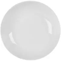 Nobel Fine Bone China Coupeteller Porzellan 310 mm Creme 12 Stück