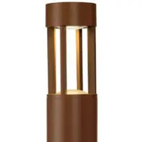 SLV 231817 SLOTS 45, Outdoor Standleuchte, LED, 3000 K, rost, Ø/H 9/46,5 cm, 4,5 W
