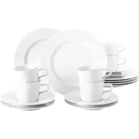 Seltmann No Limits weiß Kaffeeservice 18-tlg.