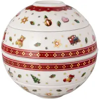 Villeroy & Boch Geschirr-Set "La Petit Boule Dinner-Set Toys Delight weiß-rot"