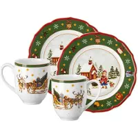 Hutschenreuther Kaffee-Set "Wintertime" 4-teilig