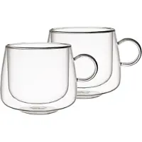 Villeroy & Boch Thermoglas "Cappuccino-Gläser Artesano Hot & Cold 250 ml 2er Set transparent"