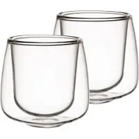 Villeroy & Boch Thermoglas "Espressobecher Artesano Hot & Cold 60 ml 2er Set transparent"