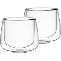Villeroy & Boch Thermoglas "Kaffeebecher Artesano Hot & Cold 180 ml 2er Set transparent"