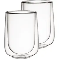 Villeroy & Boch Thermoglas "Latte-Macchiato-Becher Artesano Hot & Cold 360 ml 2er Set transparent"