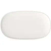 Villeroy & Boch Servierplatte "Universalplatte Afina 23 x 13 cm weiß", weiß, L:23,1cm, Porzellan, Servierplatten, Servierplatte