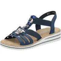 Rieker Riemchensandalette Blau