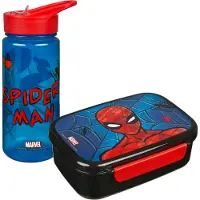 Top 1 Toys Lunchbox "Spider-Man", (Set, 2 tlg.), mit Trinkflasche