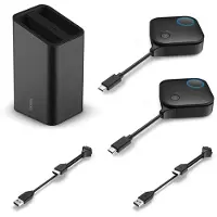 BenQ InstaShow VS20 Button Kit (inklusive Array-Mikrofon), Knopf-Bausatz, Schwarz, 3 Stück(e), 30 fps, 3840 x 2160,
