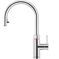 Quooker Flex, verchromt glänzend, mit PRO3 Heißwasser Reservoir, 3XCHR-VAQ