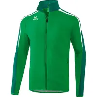 Erima Liga 2.0 Präsentationsjacke Kinder - Smaragd / Evergreen / Weiß