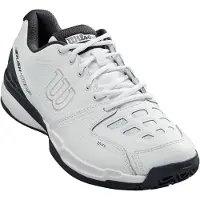 Wilson Tennisschuh Wilson Rush Comp Ltr White Ebony Unisex-Schuhgröße 44