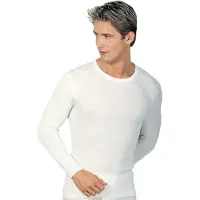 Medima Herren Unterhemd langarm 20% Angora weiÃ Gr. XL