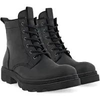 Ecco Winterstiefel Grainer 6IN Boot WP (Veloursleder, wasserdicht) schwarz Herren