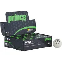 Prince Rebel Yellow Dot Squashball-box