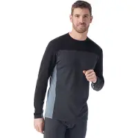 Smartwool Classic Thermal Merino Colorblock Crew Langarm-baselayer