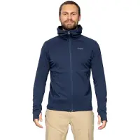 Bergans Sweatjacke Rabot Merino Tech Midlayer Hoodie Herren Navy Blue-L