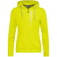 Head Tennispullover Club Greta F/Z Yellow Damen-L