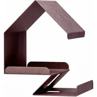 Alberts 355166 Vogelhäuschen Kreativ, Nistkasten aus Stahl in rostbraun, Vogelnest zum aufhängen oder hinstellen, Größe 150 x 150 x 180 mm