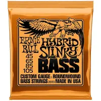 Ernie Ball 2833 Hybrid Slinky Nickel Bassgitarrensaiten 45-105