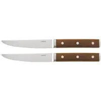 Sambonet Steakmesser Sirloin Steel Wood (2er-Set)