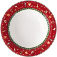 Villeroy & Boch Suppenteller "Suppenteller Toys Delight ø 23 cm rot"